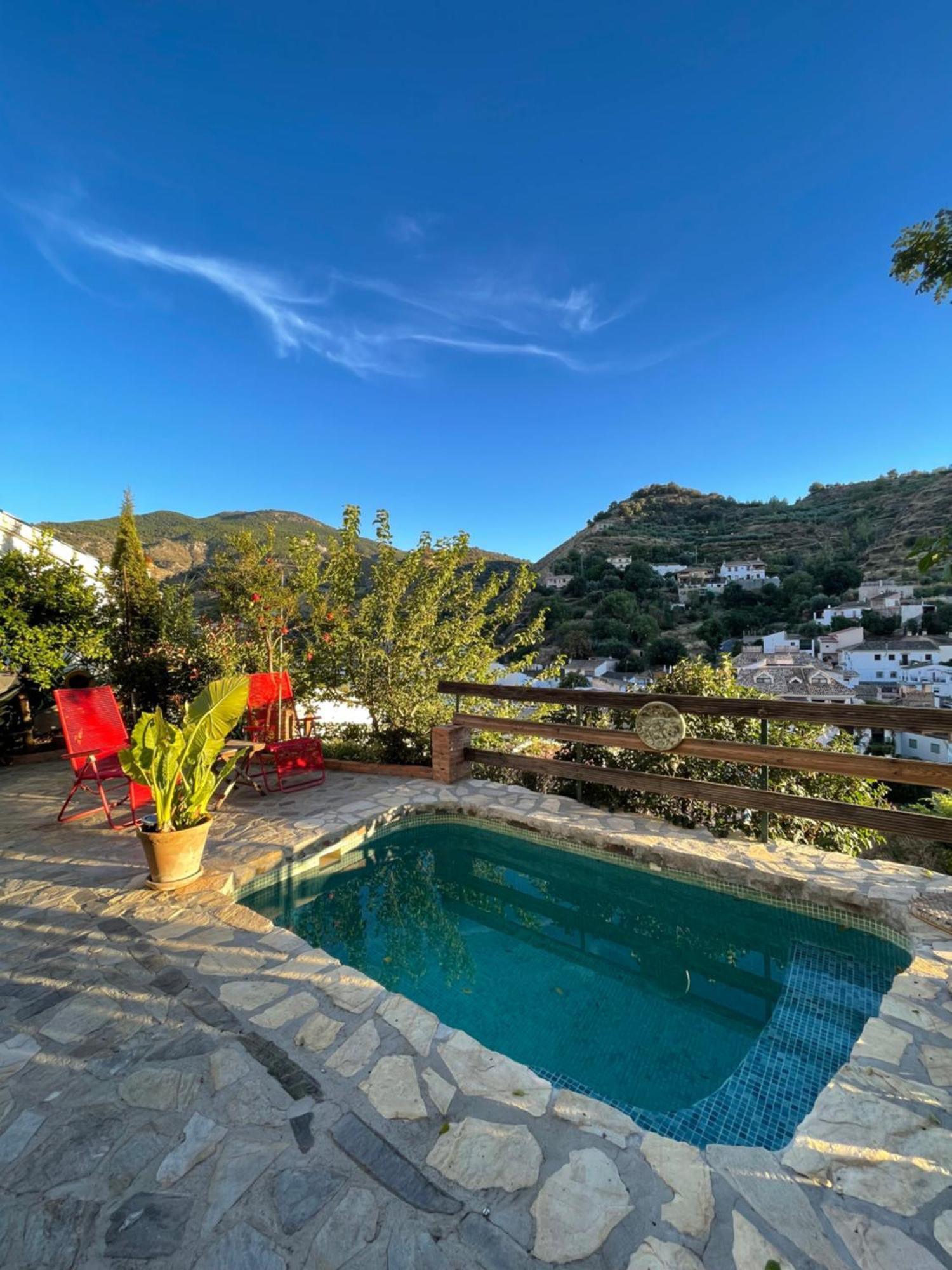 Casa Cueva Muntasal Villa Monachil Exteriör bild